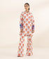Women's Unstitched Lawn Printed Embroidered Multi 2 Piece Suit